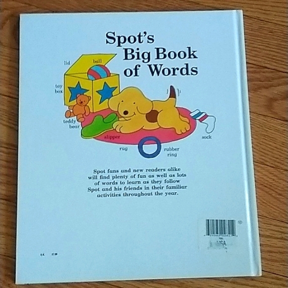 Spot's Big Book of Words by Eric Hill - Picture 4 of 4